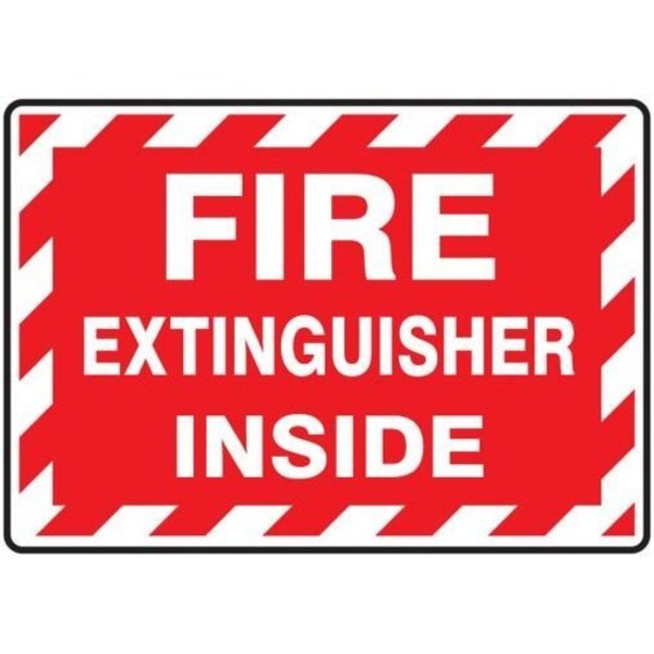 Accuform FIRE EXTINGUISH ER LABEL FIRE LFXG573XVE LFXG573XVE